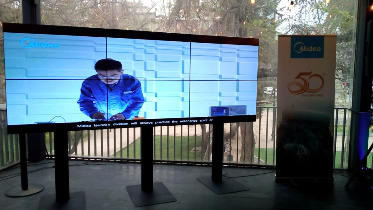 arriendo de video wall 3x2              