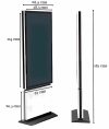 Miniatura de  TÓTEM VERTICAL DOBLE 47